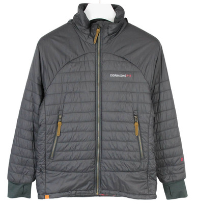 DIDRIKSONS Jonna Steppjacke Damen EU40 Mit Reißverschluss Grau Mit Taschen