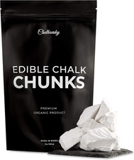 Edible Chalk -Natural,Crunchy Belgorod Chalk Chunks - Russian Organic Chalk for