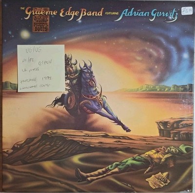 The Graeme Edge Band Kick Off Your Muddy Boots Vinyl Record VG/VG THS15 1975