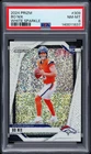 2024 Panini Prizm Bo Nix #309 White Sparkle PSA 8