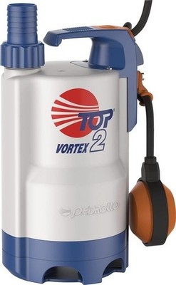 Pedrollo Tauchpumpe TOP 2-Vortex 9300 l/h max 7,6m 450 W Schmutzwasserpumpe