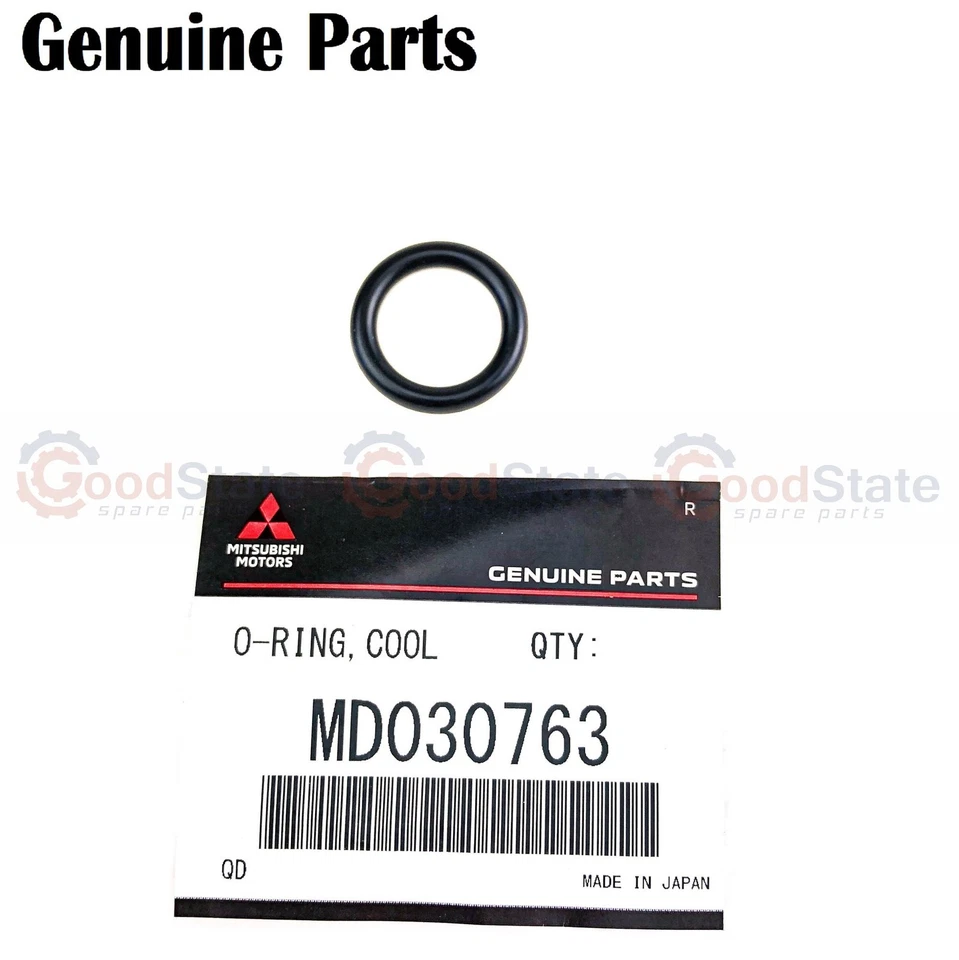 GENUINE Mitsubishi Pajero iO Proudia Water Heater Pipe Transfer Pipe O Ring x2 - image 2 of 3