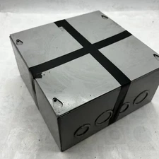 Milbank 884-SC1-NK NO-KO 8x8x4 Electrical Junction Enclosure Steel Box 🔒