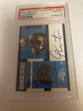 2011 Playoff Contenders #228 autograph Cam Newton PSA 10 Gem Mint
