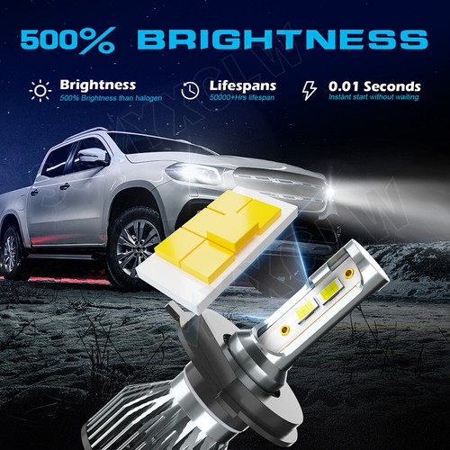 For Honda Fit 2014-2020 White LED Headlights High/Low Beam Fog Light Bulbs Combo - Picture 5 of 13