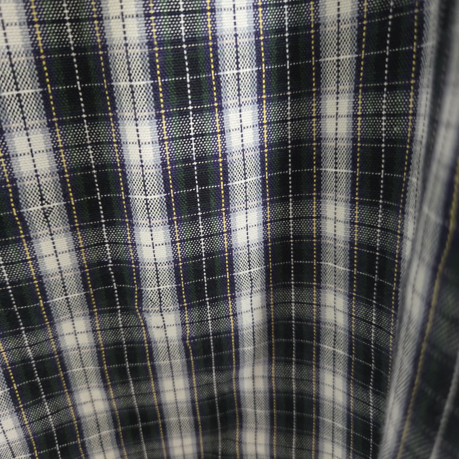 Pendleton Button Down Shirt Men's M Blue Plaid - image 7