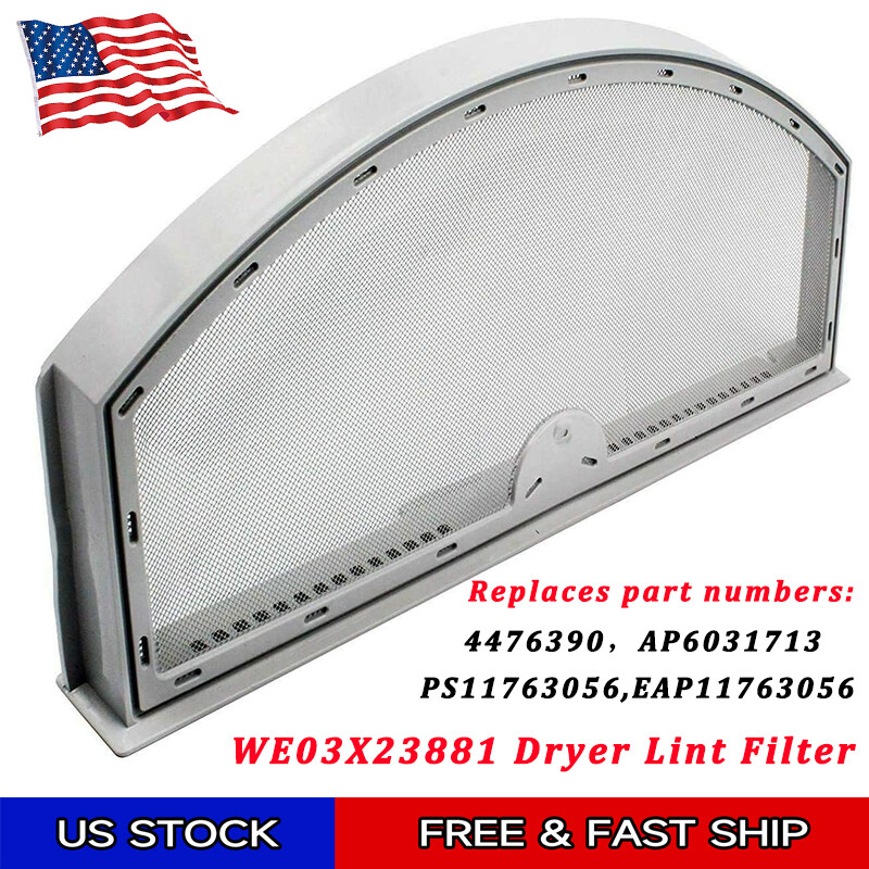 WE03X23881 Dryer Lint Screen Filter Assembly Replacement for GE Dryer