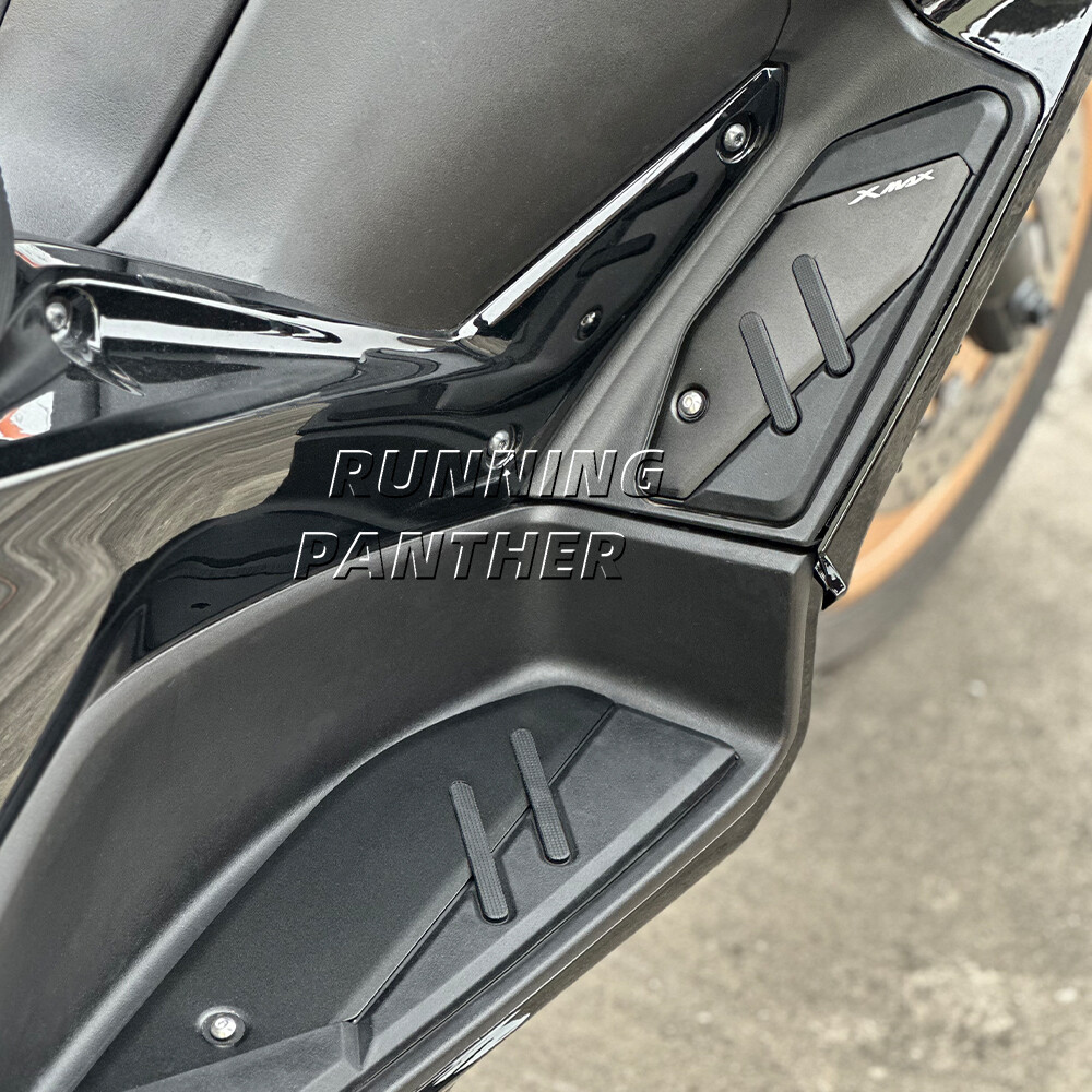 Repose-pieds Passager Arrière Moto Pour Yamaha XMAX 125 250 300 400 – Paire En Alliage Aluminium, Rouge