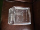 FERRARA PAN CANDY Atomic Fire Ball Plastic Container Tilted Jar Vintage Canister — photo 3