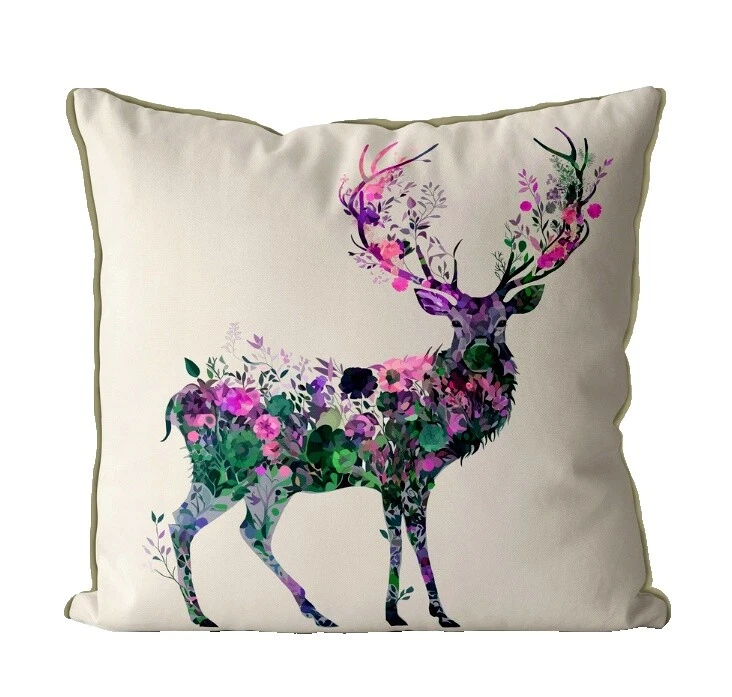 Cotton Blend Animals Contemporary Home Décor Pillows