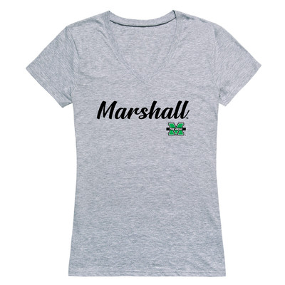 Marshal University Thundering Herd MU NCAA Script Tee Women T Shirt