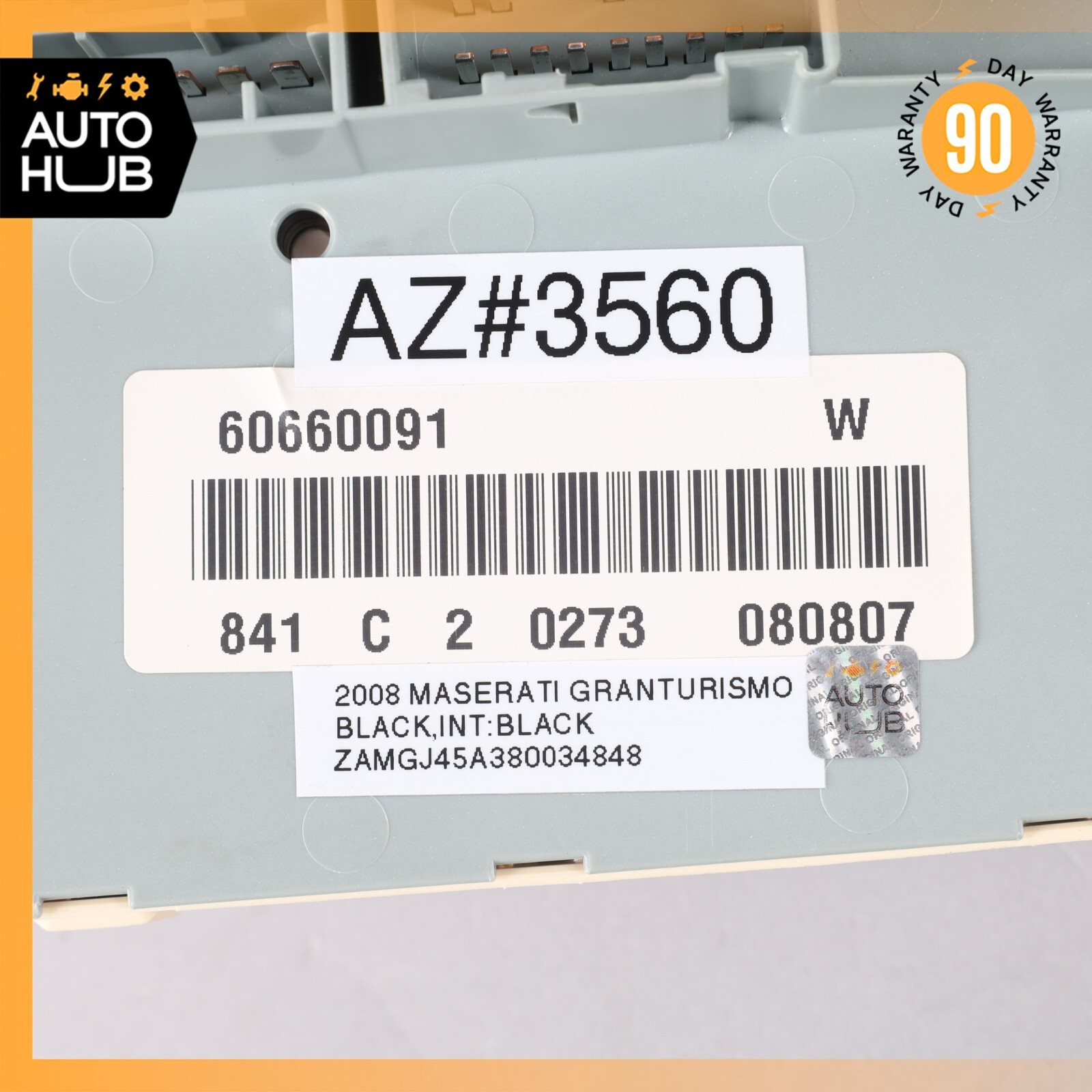Maserati GranTurismo 2003-2019 FRONT Fuse box P/N 60660091
