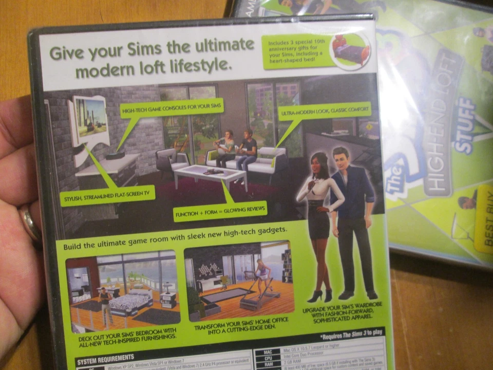 THE SIMS 3 HIGH-END LOFT STUFF PC BRAND NEW FACTORY SEALED - Image 4 of 4