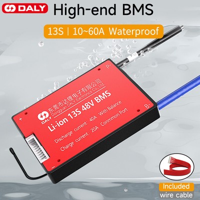 DALY BMS 13S 48V 15A-60A Li-ion Battery Protection Board With Balance+NTC