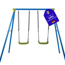 Ausstellung: Sandora 40020 Doppel Kinder - Schaukel mit Schaukelgestell XNS003