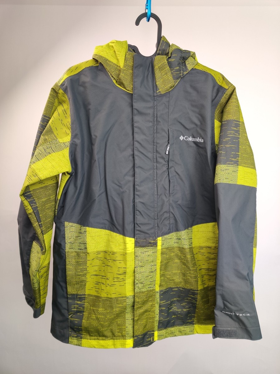 Columbia Interchange Kids Jacket Winter Omni-tech Waterproof Sz L