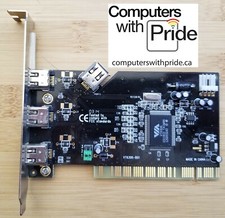 Apollo SD-FW6306-3I PCI to 1394a Firewire Card