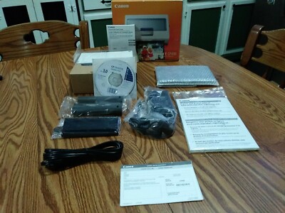 Canon Selphy CP400 Compact Photo Printer New Open Box Unused Complete