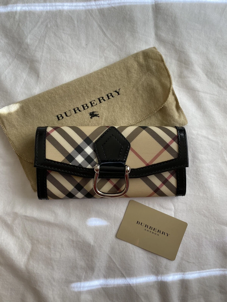 Authentic Burberry Nova Check Wallet