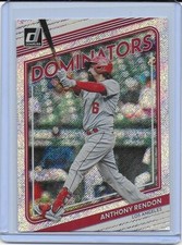 Anthony Rendon 2022 Panini Donruss Baseball Dominators Rapture Card #D-8