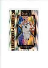 2024 Select WNBA Breanna Stewart #7 Unstoppable Silver Flash Prizm