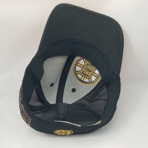 Gorra Reebok Boston Bruins Sombrero Flexible Estructurado NHL Colección Face Off - Imagen 6 de 6
