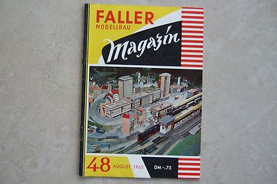FALLER Modellbau MAGAZIN 48 · August 1965