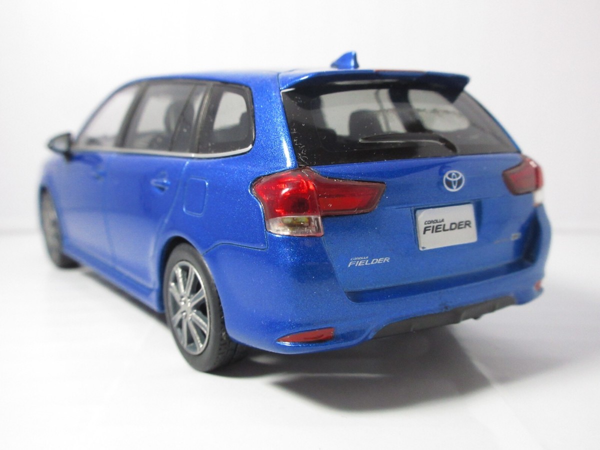 1:30 Toyota COROLLA FIELDER Blue Metallic No Box Die Cast Model