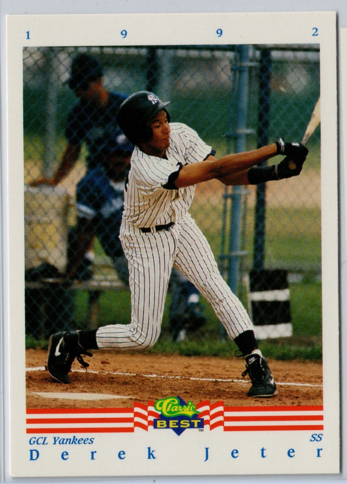 1992 Classic/Best #402 Derek Jeter - NY Yankees!