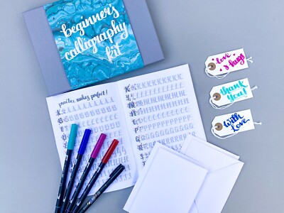 Anfänger Kalligrafie Set - Modernes Kalligrafie Set lernen, Bastelsets für Erwachsene 
