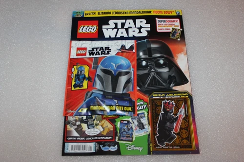 Lego Star Wars 2/2025 Magazine COMICS Mandalorian Nite Owl Figurine