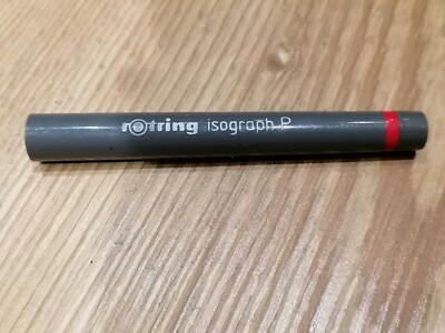 Original Rotring Tuschefüller Isograph P Schaft grau - Ersatz