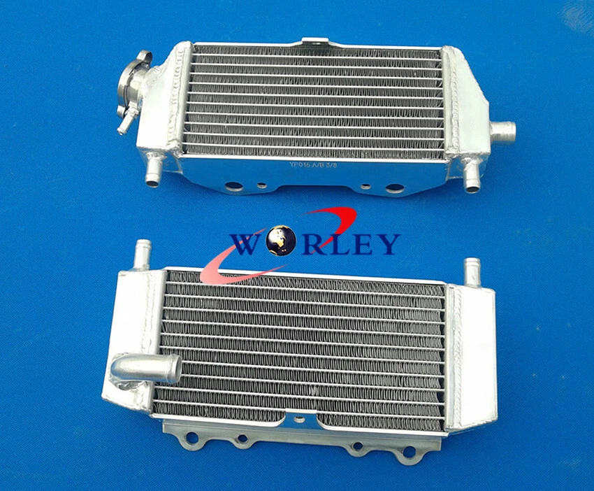 Radiador de aluminio para Kawasaki KX125 KX 125 2003-2008 03 2004 2005 2006 2007 08 Foto 3 de 4