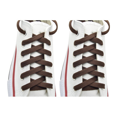 2 Pairs Flat 27'',36'',45'',54'',63'' Athletic Sports Sneaker Brown Shoelace Strings 