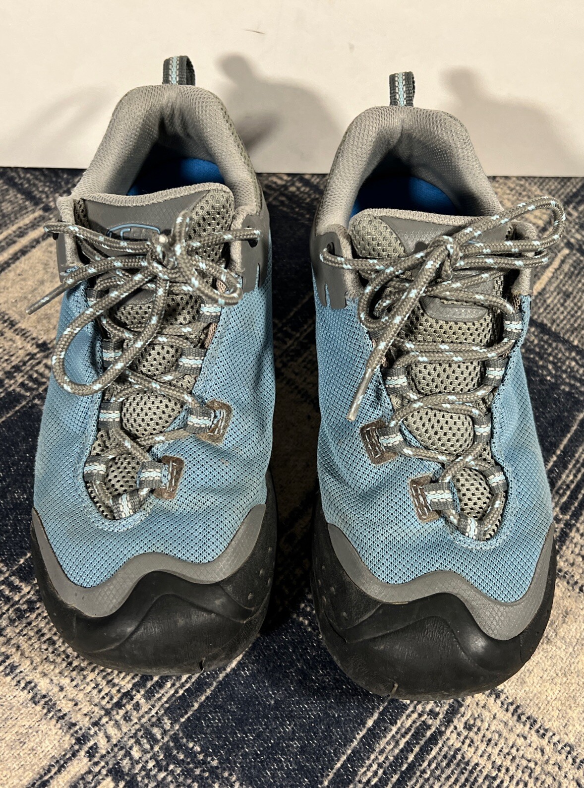 KEEN Scarpe da trekking appassionate donna 8 blu grigio camp arrampicata camminata all'aperto