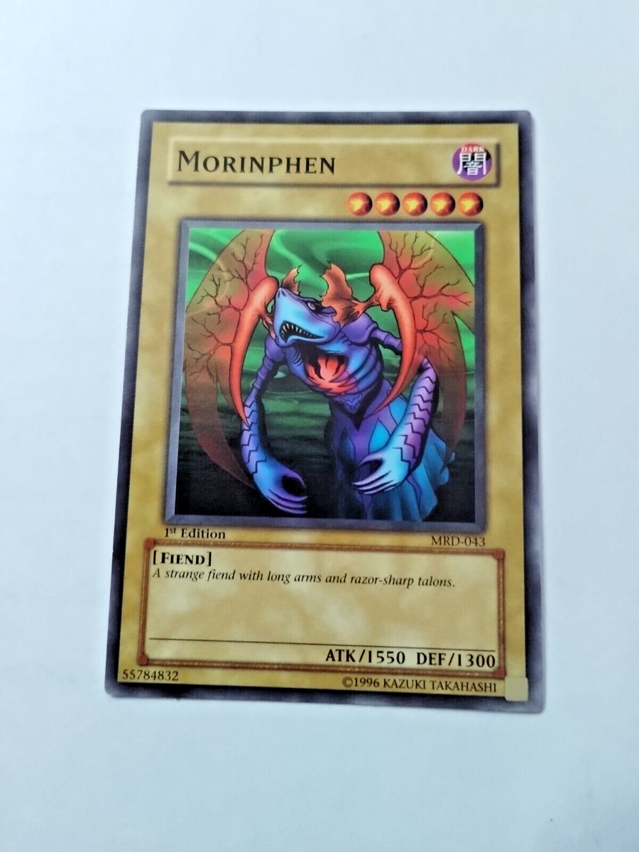 fred meyer yugioh cards Yu-Gi-Oh! TCG Morinphen Metal Raiders MRD-043 1st Edition Common
