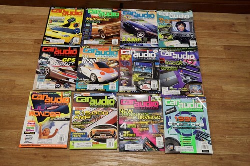 Rare 1999 Car Audio And Electronics Magazines Jan-Dec Including Directory!