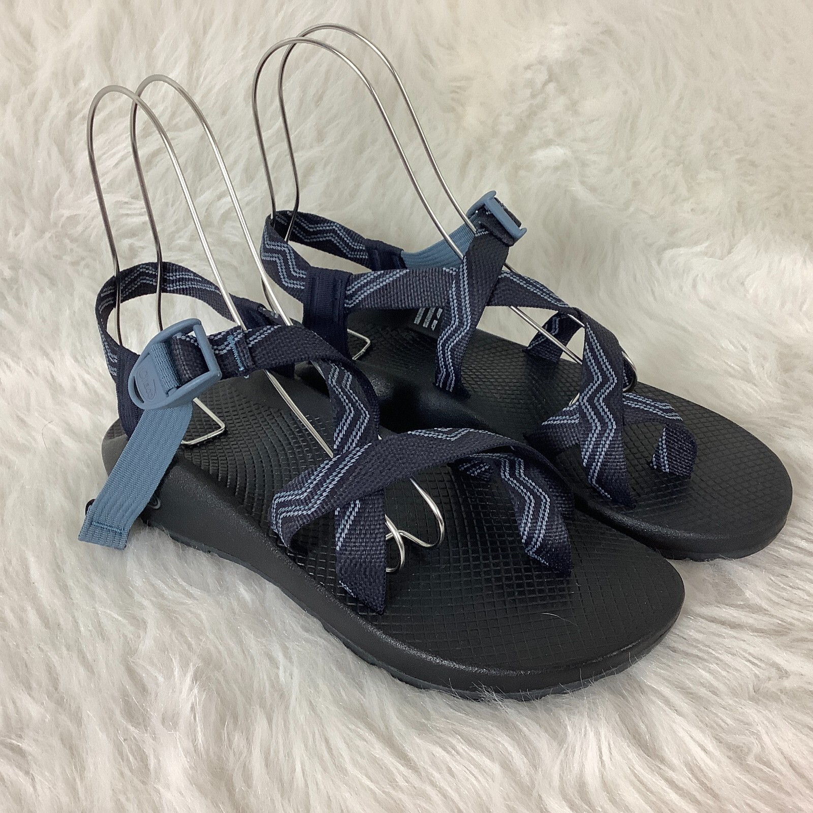 Chaco Womens Z2 Classic Sport Sandal Navy Blue Black Size 11