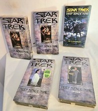 Star Trek Deep Space Nine Episodes 14, 30,50, 50  51 All Original  Sealed
