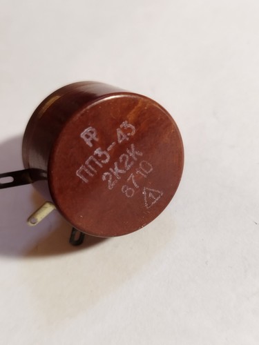 Vintage USSR Wire Potentiometer PP3-40, 41, 43 (rus. ПП3) Resistor NOS Soviet 1a - Picture 6 of 15