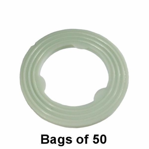 50x M14 Nylon Ribbed Oil Drain Plug Gasket Washer Fits Dorman 097118