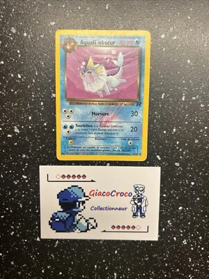 Carte Pokémon Wizards Team Rocket Fr Vf Français Aquali Obscur 45/82 - Photo 1/4