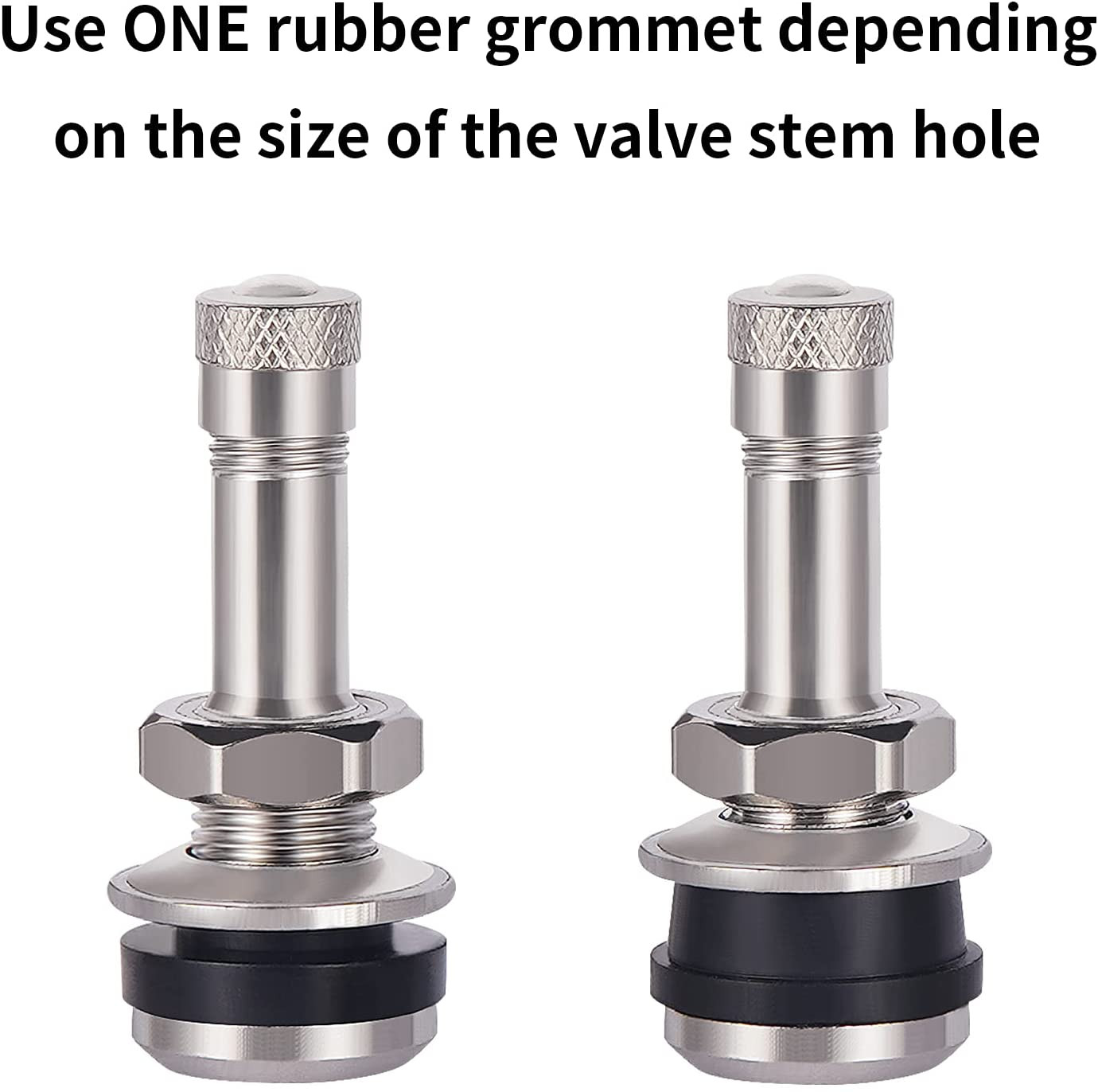 Vaincre 4 PCS TR416 Metal Valve Stems, Tire Valve Stems, High Pressure