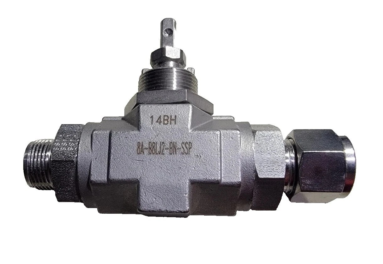 Carcasa de acero inoxidable Parker Válvulas de bola