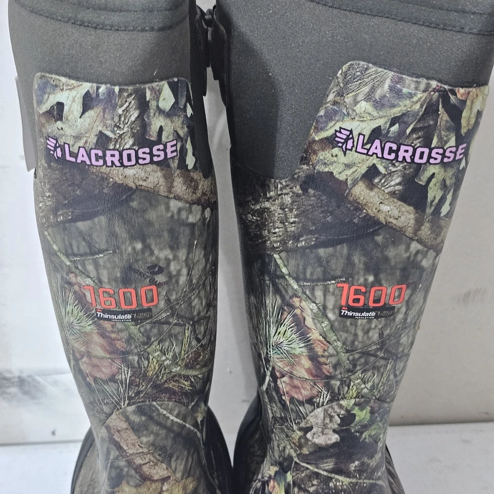 Lacrosse Womens 5 Alphaburly Pro Hunting Boot Mossy Oak Country 1600g 376031-6 - Image 3 of 4