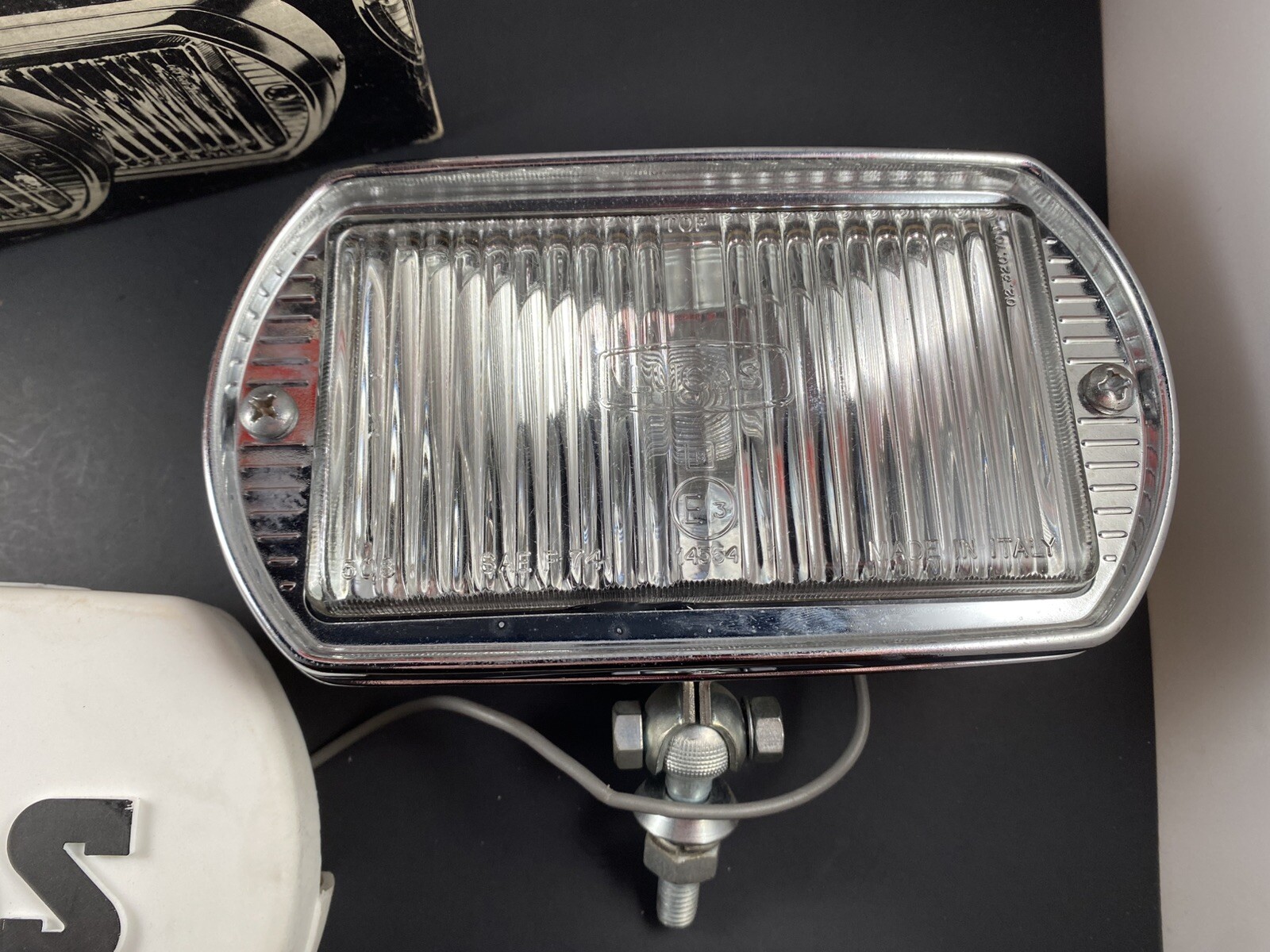 Shelby GT500, MGB, Rolls Royce, TR6 Lucas NOS Square 8 Driving Light 