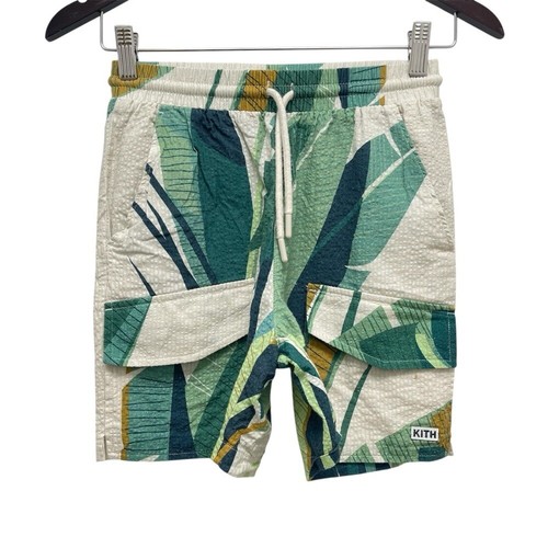 Kith Kids Drawstring Green Short Size 10/11