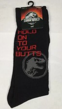High Point Design Jurassic World Dino Socks Size 6-12 Men  s Crew New Tags AR233