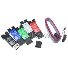 USBISP USB ISP USBASP ASP Programmer for 51 ATMEL AVR WIN7 64 Random Color