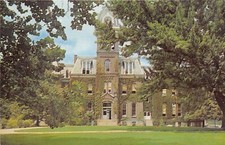 Morgantown West Virginia 1970 Postcard Woodburn Hall University Of West Virginia